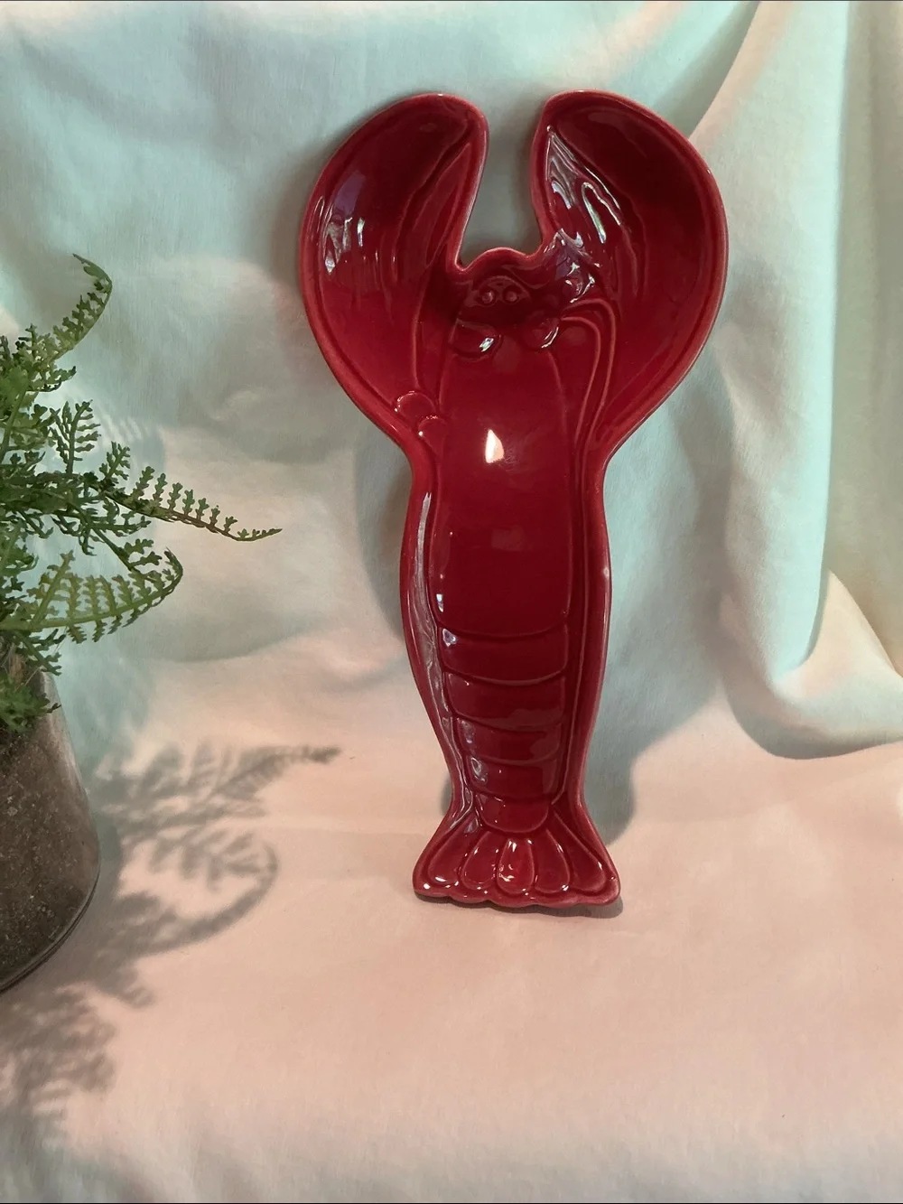 Coastal Inspired Lobster Shaped Spoon Rest